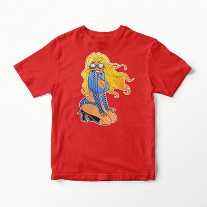 Camiseta Sexi Girl Roja