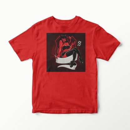 Camiseta Sexi Girl Roja