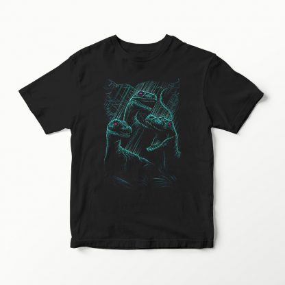 Camiseta Negra Jurassic Park