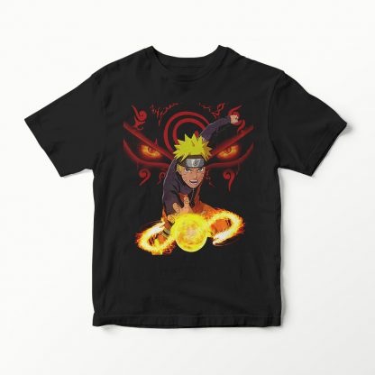 Camiseta Negra Naruto