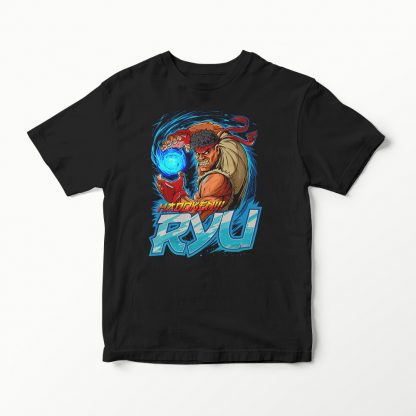Camiseta negra Ryu
