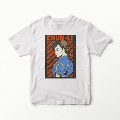 Camiseta Street Figther Chun-Li