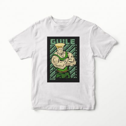 Camiseta Street Figther Guile
